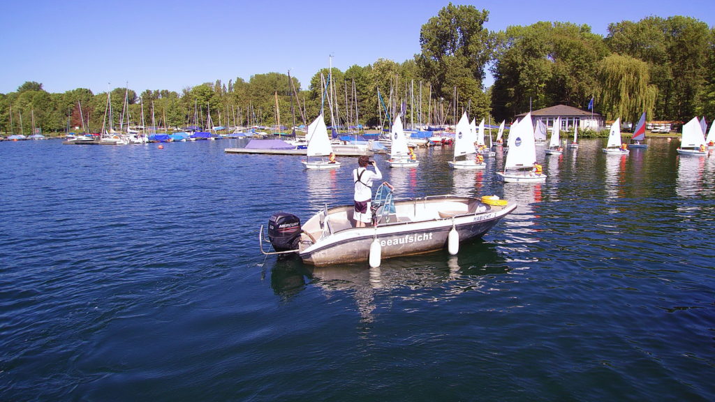 Optikurs auf dem Unterbacher See